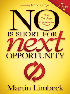 cover image of No Is Short for Next Opportunity